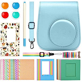 【中古】【輸入品・未使用】Katia インスタントカメラアクセサリーセット Fujifilm Mini 11 インスタントフィルムカメラ対応 カメラケース、アルバム、フレーム、ステッカー