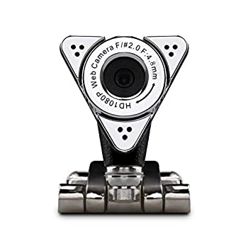 【中古】【輸入品・未使用】Aluratek HD 1080P ビデオウェブカメラ PC、Mac、デスクトップ、ノートパソコン、ビデオ通話、会議、USB用 (AWC01F)