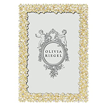 【中古】【インポート品・未当て嵌める】Olivia Riegel ゴールド イーヴィ オーストリア 水晶 4x6 一こま - 4x6
