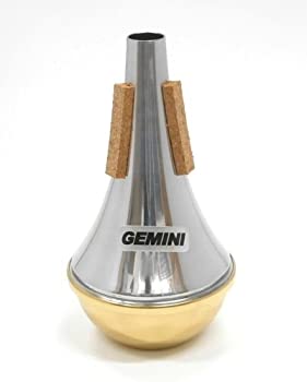 【中古-非常に良い】Tom Crown GEMINI トランペット用 ストレートミュート ブラスエンド|ムジカ&フェリーチェ店