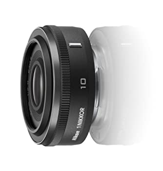 【中古】Nikon 単焦点レンズ 1 NIKKOR 10mm f/2.8 ブラック ニコンCXフォーマット専用