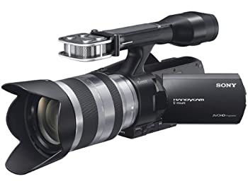 【中古】ソニー SONY 水晶体取り替えっこ式デジタル固定ディスクテレビカメラリコーダー 上半身 NEX-VG20/B