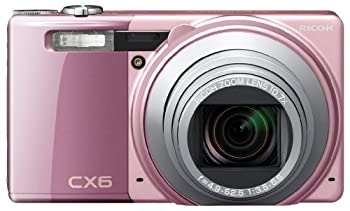 【中古-人並み外れたに好いたらしい】RICOH デジタル写真機 CX6サクラ色 CX6-PK