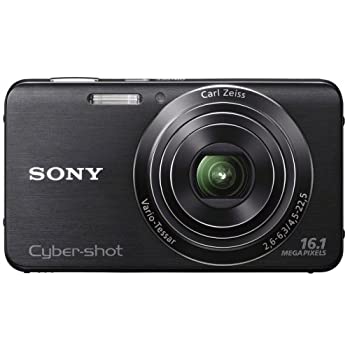 【中古-非常に良い】ソニー SONY Cyber-shot W630 (1610万CCD/光学x5) ブラック DSC-W630/B