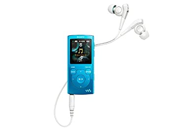 【中古-非常に良い】SONY ウォークマン Eシリーズ [メモリータイプ] 4GB ブルー NW-E063/L