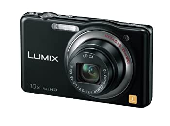【未当て嵌める】【中古】パナソニック デジタル写真機 ルミックスSZ7 光学10倍 黒いこと DMC-SZ7-K