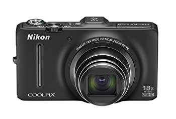 【中古-非常に良い】Nikon デジタルカメラ COOLPIX (クールピクス) S9300 ノーブルブラック S9300BK