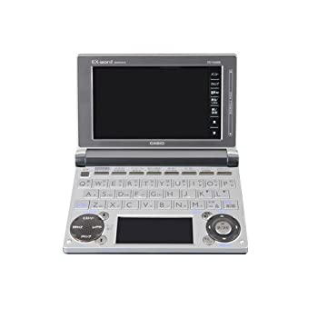 【未当て嵌める】【中古】カシオ計算機 陰電子字引き 『エクスワード』 グレーメタリックXD-D6000GM パソコン・周辺機器-パソコン-その他
