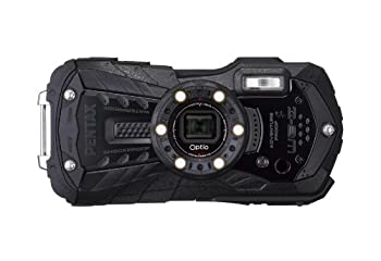 【未使用】【中古】PENTAX 防水デジタルカメラ Optio WG-2 (オールブラック) 約1600万画素 CALSモード OPTIOWG-2BK