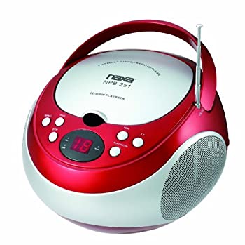 【中古-人並み外れたに好いたらしい】PORT CD PLYR W/AM/FM RED