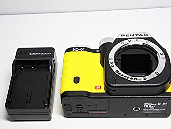 【中古】PENTAX デジタル一眼写真機 K-01 上半身 黒いこと/黄色 K-01BODY BK/YE