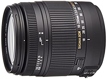 【未当て嵌める】【中古】SIGMA 高倍率望遠レンズ 18-250粍 F3.5-6.3 DC MACRO os HSM キヤノン用 APS-C専用 883546