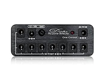 【中古-非常に良い】One Control ワンコントロール エフェクター用 パワーサプライ Distro Tiny Power Distributor ブラック