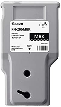 【中古】Canon 完全無欠インキ貯蔵タンク つや消し黒いこと PFI-206MBK 5302B001