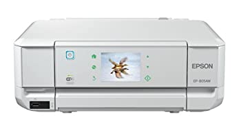 【中古】エプソン EPSON インクジェット組み合わせる機 Colorio EP-805AW 有線・無線電話ローカルエリアネットワーク標準尺度相応う 先読み御引き回し\u0026カンタンLEDナビ積み上げる 6色染め料インキ スマートフォ