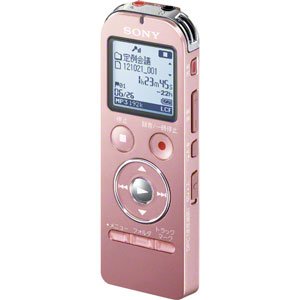 【中古-人並み外れたに好いたらしい】SONY ステレオ集積回路リコーダー 2GB さくら色 ICD-UX532/P