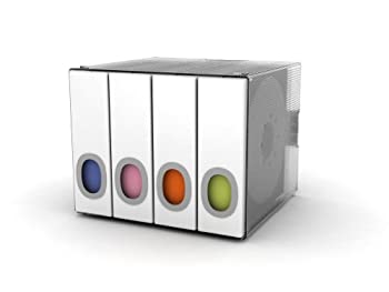 【中古】【輸入品・未使用】Atlantic 9663-5495 Disc Organizer up to 96 discs - White [並行輸入品]
