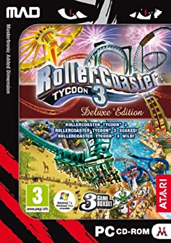 【中古】【輸入品・未使用】Rollercoaster Tycoon 3 Deluxe (PC) (輸入版)
