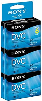 【中古】【輸入品・未使用】Sony dvm60prr / 6?C 6パック60-minuteプレミアムDVC with Hangtab