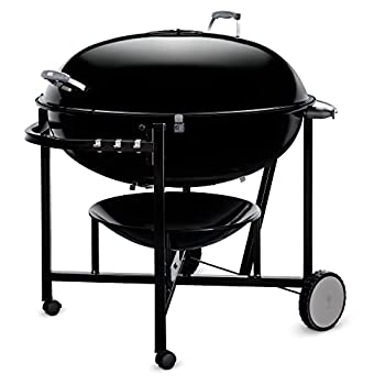 【中古】【インポート品・未当て嵌める】Weber 60020 The Ranch Charcoal Kettle Grill ウェーバー社 丸焼き用大型食べ物屋「夕ご飯湯沸かし」(並行輸入品)