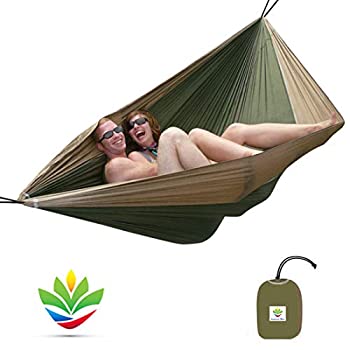 【中古】【輸入品・未使用】(ハンモックブリス)Hammock Bliss ハンモックブリス ダブル タン/グリーン 900001