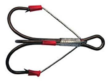 【中古】【輸入品・未使用】MustadクラシックTreble Hook with Wire Weed Guard ( Pack of 5?) ブラウン