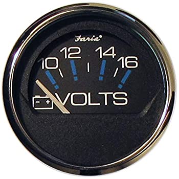 【中古】【輸入品・未使用】Faria Volmeter Black Md.# 13705 by Faria Beede Instruments