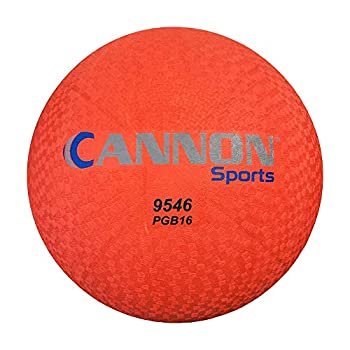 【中古】【インポート品・未当て嵌める】Cannon Sports レッドラバープレイグラウンドボール 4真四角 ドッジボール 蹴りつけるどんぶり鉢 ハンドボール用 (25.4珊)