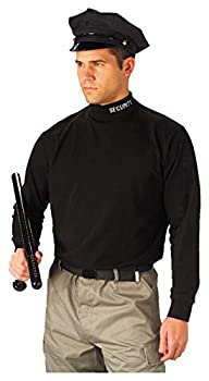 【中古】【インポート品・未当てはめる】Rothco モックタートルネック/安全保障ティーシャツ 2X 黒いこと