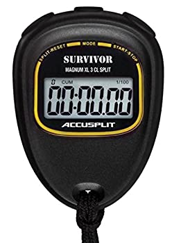 【中古】【輸入品・未使用】サバイバー3ケースでAccusplit S3CLプロフェッショナル専用スリップストップウォッチ機能