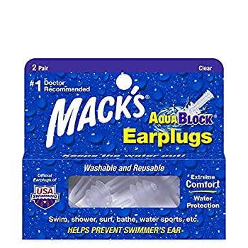 【中古】【インポート品・未当て嵌める】MACKS 耳栓 アクアブ鍵を掛ける ケイ素樹脂製 4個入り口・入口 せつ然たる