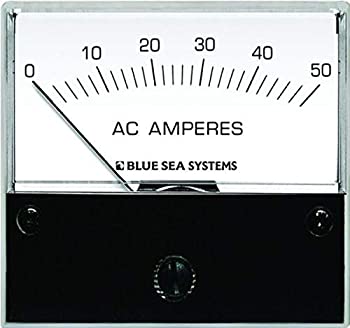 【中古】【輸入品・未使用】青い海 - システムズ9630 Acのアナログ電流計(0?50アンペアAC)