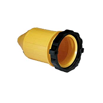 【中古】【輸入品・未使用】Marinco 7715ELN 防水カバー 簡単ロックリング付き Marinco Marine Electrical 50アンペアコネクタ用 (6360CRN 6364CRN メスコネクタ)