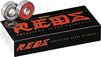 【中古】【輸入品・未使用】Bones Bearings REDS Skate Bearings (7mm%カンマ% 16-Pack)|ムジカ&フェリーチェ店