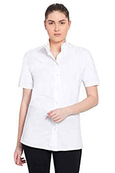 【中古】【インポート品・未当て嵌める】(34%ｶﾝﾏ% White) - TuffRider Women\u0027s Starter Short Sleeve Show Shirt