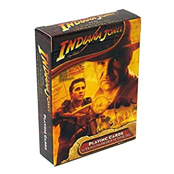 【中古】【輸入品・未使用】[インディ ・ ジョーンズ]Indiana Jones and the Kingdom of the Crystal Skulls Playing Cards COPAG1741 [並行輸入品]画像