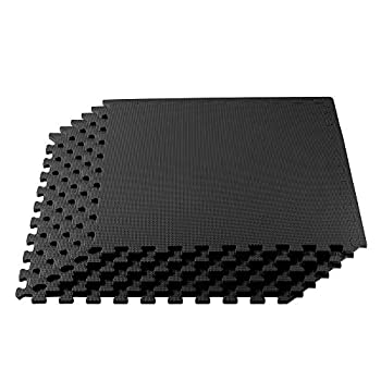 【中古】【輸入品・未使用】We Sell Mats スクエアフロアタイル 2x2フィート フォーム 連結 疲労防止 エクササイズ&amp;フィットネス ジム ソフトヨガ 展示会 プレイルーム｜ムジカ＆フェリーチェ店