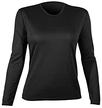 【中古】【インポート品・未当て嵌める】Hot Chillys Peppers Bi-Ply Crewneck - Womens - black%ｶﾝﾏ% x-large by Hot Chillys