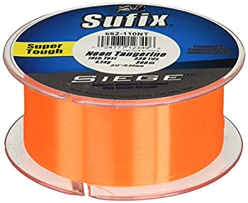 【中古】【輸入品・未使用】(3.6kg%カンマ% Tangerine) - Sufix Siege 330-Yards Spool Size Fishing Line|ムジカ&フェリーチェ店