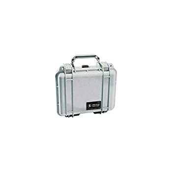 【中古】【輸入品・未使用】Pelican 1200 Case without Foam%ｶﾝﾏ% Waterproof%ｶﾝﾏ% Dustproof- Silver by Pelican