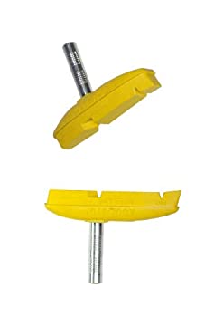 【中古】【輸入品・未使用】Kool Stop Claw 2 Bicycle Brake Shoes (Cantilever%ｶﾝﾏ% Yellow) by Kool Stop｜ムジカ＆フェリーチェ店