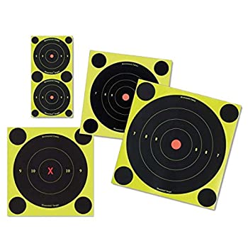 【中古】【インポート品・未当てはめる】Birchwood Casey Shoot-N-C ブルズアイターゲット 12 5かっこうの的 + 120ペースター