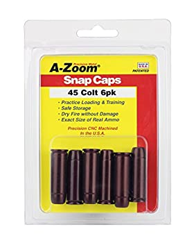 【中古】【輸入品・未使用】a-zoom 45?Colt Precisionスナップキャップ6パック