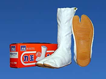 【中古】【輸入品・未使用】Rikio White Jikatabi (Outdoor Tabi) - Size 24.5 [Misc.]
