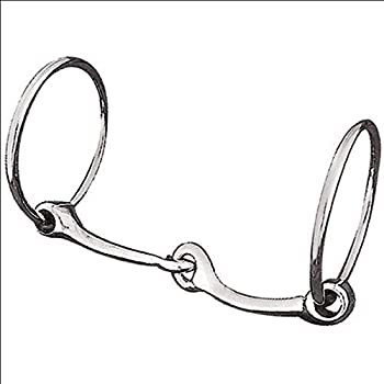 【中古】【輸入品・未使用】Weaver Leather ドラフトビット スナッフル マウス ブラウン 6インチ