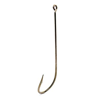 【中古】【輸入品・未使用】Mustad 3191クラシックカーライルKirbedポイントフック( 100枚パック) ブラウン｜ムジカ＆フェリーチェ店