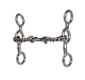 【中古】【輸入品・未使用】Equisential byプロフェッショナルChoice EquineパフォーマンスショートシャンクDogboneビット
