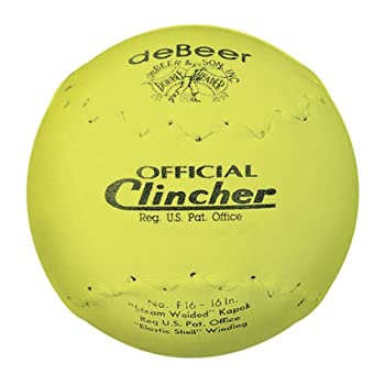 【中古】【インポート品・未当て嵌める】Debeer%ﾀﾞﾌﾞﾙｸｫｰﾃ% Specialty Softball 40.6糎 Yellow
