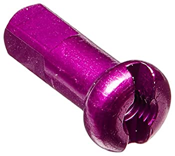 【中古】【輸入品・未使用】DT SWISS(DTスイス) #2.0 アルミニップル カラー 12mm(100コ) パープル