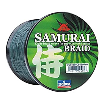 【中古】【輸入品・未使用】Daiwa Samurai Braid dsb-b15lb300ygグリーン15lbフィラースプール